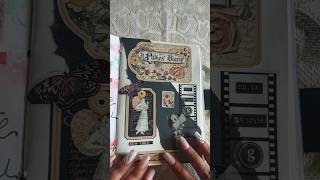 quotElegant moments preservedquot🩶🐾🖤 scrapbook shortvideo shots scrapbooking journaling diy unique [upl. by Akima]