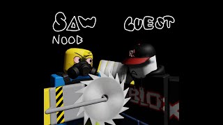 Sawnoob VS Guest  10K sub special The robloxia until dawn [upl. by Maidie266]