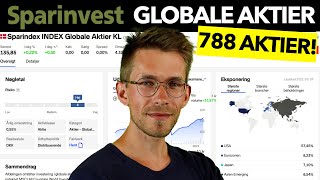 Investér i 788 aktier fra hele verden med Sparindex INDEX Globale Aktier den ultimative indeksfond [upl. by Past]