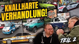 So macht Autohandel Spaß  Die etwas andere Verhandlung Preiskampf in Halle77 Klappt der Deal [upl. by Nido790]