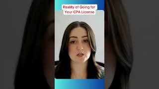 Reality of Going for Your CPA License [upl. by Anaeerb]