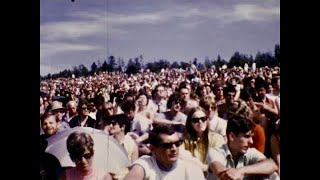 Joan Baez Outdoor Nova Scotia Concert 1970 on Gaspereau Mountain 8mm [upl. by Aynotan]