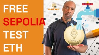 Get Free Sepolia Test ETH  Block Boys University [upl. by Tana]