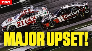 HARRISON BURTON WINS 1ST NASCAR CUP SERIES RACE IN DRAMATIC FASHION [upl. by Nedyarb]