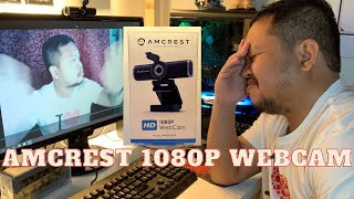 Amcrest 1080P WebCam Unboxing and Testing [upl. by Yraunaj]