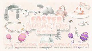 NEW EASTER ACCESSORY CODES for bloxburg amp berry avenue PT2 roblox bloxburg berryavenue [upl. by Nomsed984]