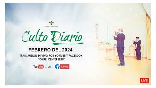 EN VIVO Culto diario 16 de FEBRERO del 2024 Johrei Center Perú [upl. by Tamsky150]