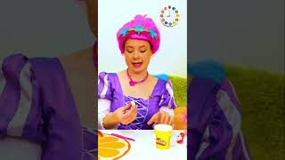 Mit Knete Zähne formen 🦷 kindervideo playdoh knete [upl. by Newmark]