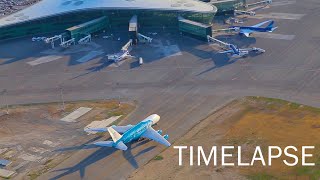 Heydar Aliyev International Airport  New Timelapse [upl. by Thomajan]