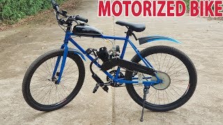 Build a Motorized Bike at home  Tutorial [upl. by Syned656]