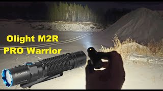 Olight M2R PRO Warrior Long Throw Tactical EDC Light 1800 Lumens [upl. by Sheryle]