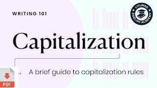 Capitalization Rules [upl. by Noteek]