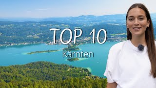 Top 10 Sehenswürdigkeiten amp Ausflugsziele in Kärnten [upl. by Goer]