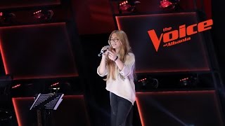 Jehona Ponari – Blue jeans – Audicionet e fshehura – The Voice of Albania 6 [upl. by Brackett]