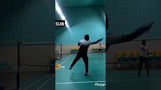 BADMINTON WITH FATHER trending shorts viral [upl. by Sara]