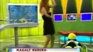 magaly tv bailando borracha el chocholoco y la escobita [upl. by Llerrud849]