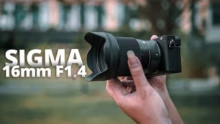 Sony a6400  Sigma 16mm F14  Zhiyun Weebill Lab I THE BEST SETUP [upl. by Leuqram]