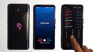 Asus ROG PHONE II 8128 incoming calls [upl. by Pacifa]