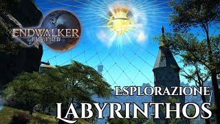 FFXIV 60 Endwalker  LABYRINTHOS Exploration Aether Currents  Playthrough no commentary [upl. by Lasyrc]