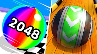 Ball Run 2048  Sky Rolling Ball 3d  All Level Gameplay AndroidiOS  NEW UPDATE Best Games [upl. by Ynohtnaeoj]