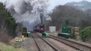 45699 Galatea Blasts up Wilpshire on a loaded test run 29114 [upl. by Yleen]