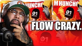 M HUNCHO BROUGHT THE MELODICS  Fire In The Booth  Reaction [upl. by Cartie]