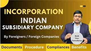 Foreign Company Registration  Company Registration  How to Register Foreign Company in India  Co [upl. by Oiramat]