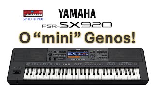 Yamaha PSRSX920  O mini Genos [upl. by Zorina]