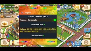 Farmville 2 Country Escape  Level Changer Level Up  Level Down 30998 Mod VIP ❤️ [upl. by Aicinoid]