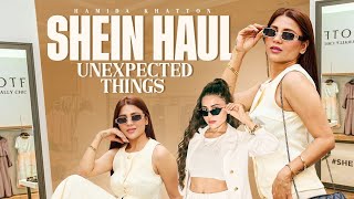 SHEIN Haul Unexpected Things  Hamida Khatoon  Cue Media [upl. by Nidorf293]