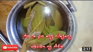 Nilagang Dahon Ng Atis [upl. by Row555]