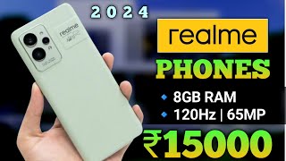 12GB  5 Best REALME 5G Phone Under 15000 in India 2024  120Hz  Realme 5g Mobile Under 15000 [upl. by Uy]