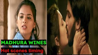 MADHURA WINES hot scenes timing  Seema Chowdary hot scenes  Telugu movie hot scenes [upl. by Ardnasak181]