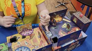 Gen Con 2024 Boxtop Pinball Haunted House by Pandasaurus Games [upl. by Folly]