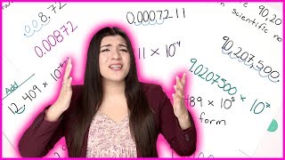 Scientific Notation and Standard Form Explained with Practice Problems  How to Pass Chemistry [upl. by Anirehtac]