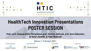 HTIC 2024 HealthTech Innovation Presentations  Poster Session  Monday October 7 2024 230 pm [upl. by Macfadyn]