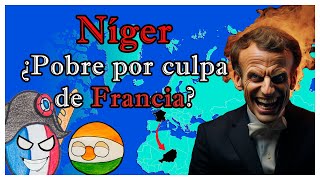 ¿Cómo FRANCIA🇫🇷 arruinó a NÍGER🇳🇪  El Mapa de Sebas [upl. by Derril]