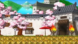 MapleStory BGM Ninja Castle Castle Outside [upl. by Winslow]