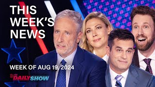 Jon Stewart amp The Daily Show News Team Cover the 2024 DNC  The Daily Show [upl. by Hulda]