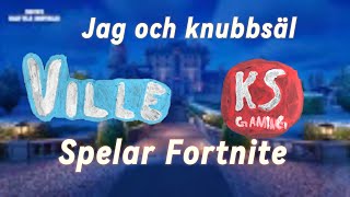 Jag rage quitar Fortnite med knubbsäl gamimg [upl. by Liw926]