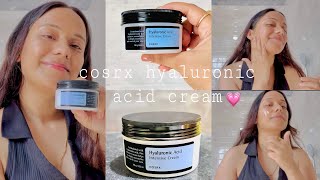 Dry Skin Cream Cosrx Hyaluronic Acid Intensive Cream 💫💙 cosrxhyaluroniccream [upl. by Ytinirt]