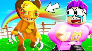 RUN From ROBLOX SCARY MY LITTLE PONY SCARY ROBLOX GAME [upl. by Joses]