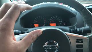 Nissan Frontier  Cruise control button locations [upl. by Mckenzie569]