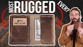 CRAFT amp LORE  Wallet Review  Insider Wallet  Chromexcel Leather Wallet [upl. by Levinson]