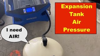 Expansion Tank Preparation Pressure and Installation [upl. by Yauqram]