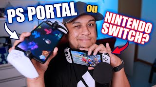 O PS PORTAL VALE A PENA Ou é melhor comprar um Nintendo Switch  review [upl. by Notgnillew]