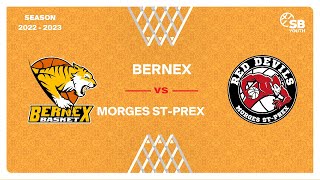 U16 National  Day 4 BERNEX vs MORGES STPREX [upl. by Aiahc]