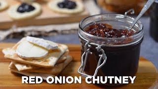 How to make a Caramelized Red Onion chutney [upl. by Ihel800]