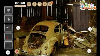 Vehicle Graveyard Escape WalkThrough EightGames [upl. by Ahsinirt66]