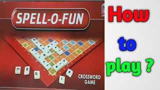 crossword game  how to play   shubh guru yt [upl. by Elleinaj]